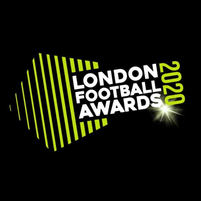 London Football Awards 2020 event identity