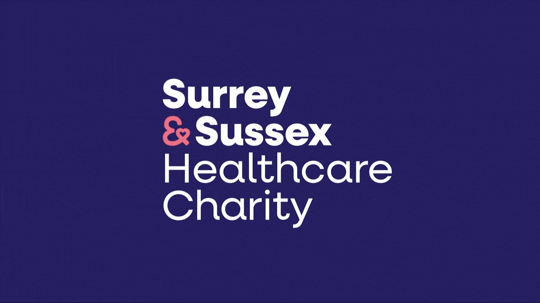 Surrey & Sussex Healthcare Charity rebrand